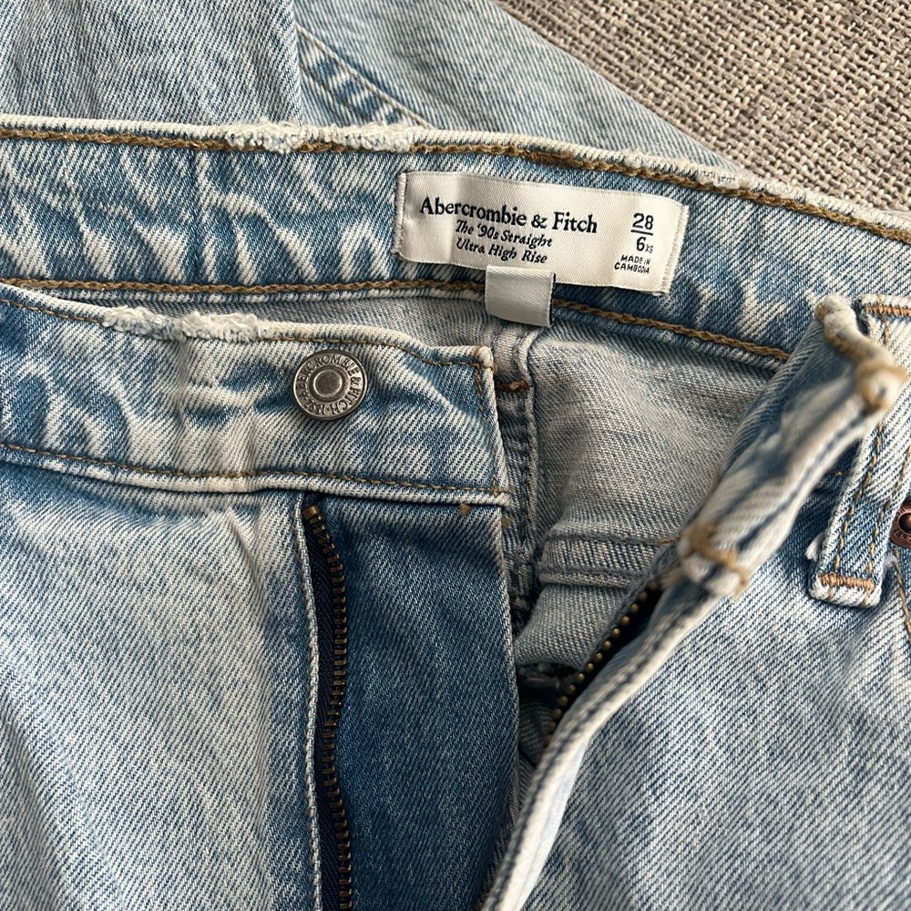 Abercrombie & Fitch Sky Blue Denim